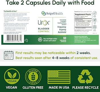 Amazon.com: UROX Bladder Control Supplement for Women & Men, 360 Amazon.com: UROX Bladder Control Supplement for Women & Men, 360